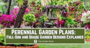 perennial garden plans stunning garden designs explained