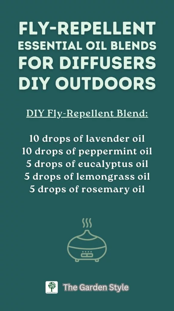 fly repellent essential oil blend for diffusers