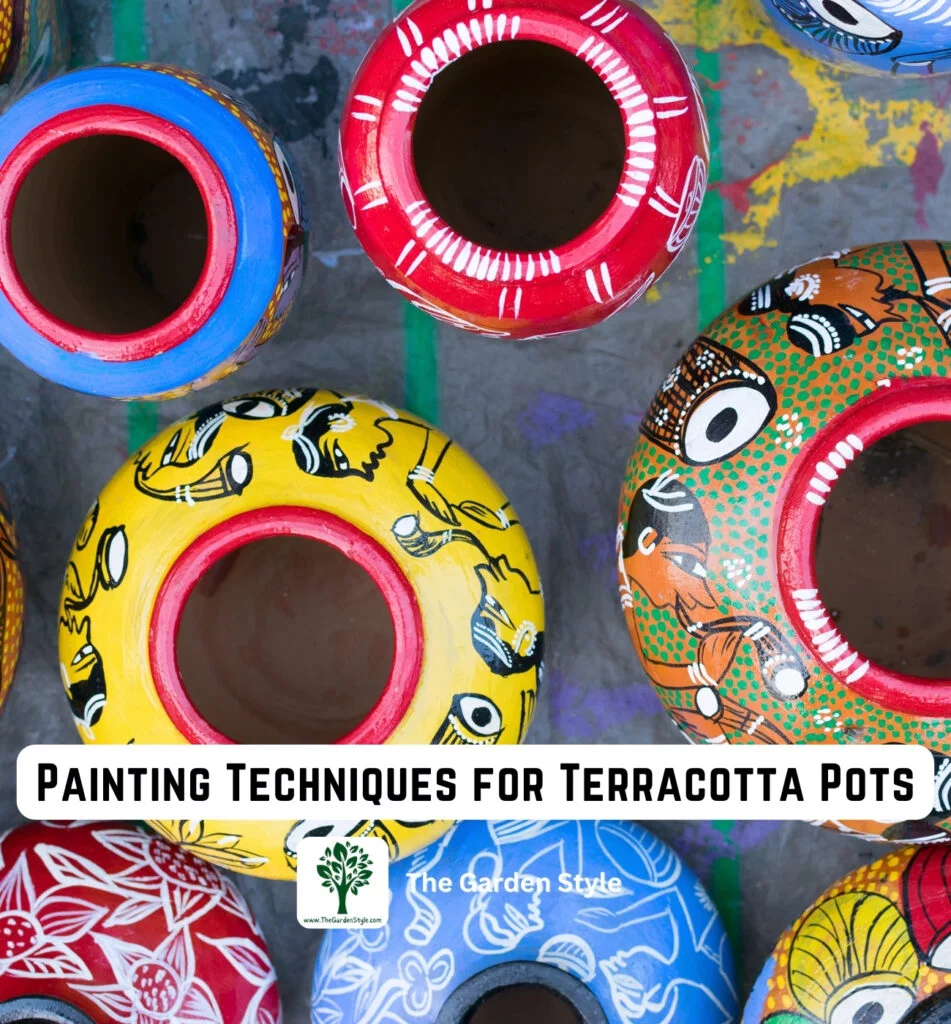painting techniques for terracotta pots